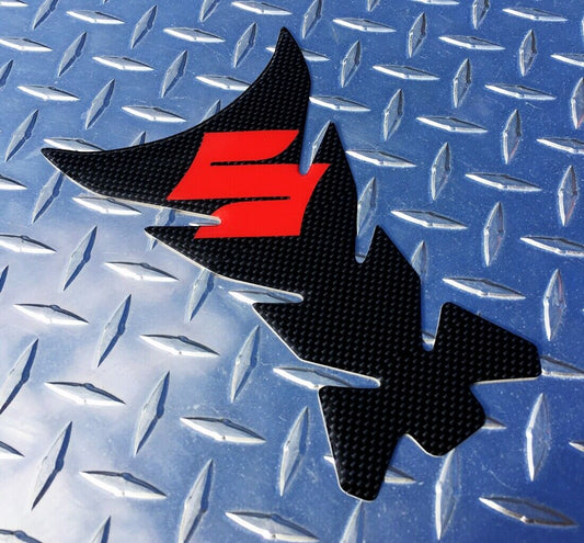 Carbon Look Tank Pad - Suzuki GSXR TL1000 SV650 SV1000 HAYABUSA GSX650F BANDIT GSXS1000