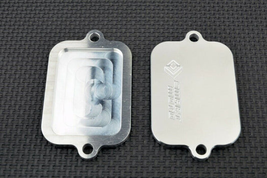 Kawasaki 2004 2005 2006 ZX12R SMOG Blanking Plates PAIR Block Off AIS SAS Valve Eliminator