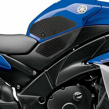 2009 - 2014 Yamaha R1 Eazi-Grip Evo Tank Grips Traction Pads - Clear