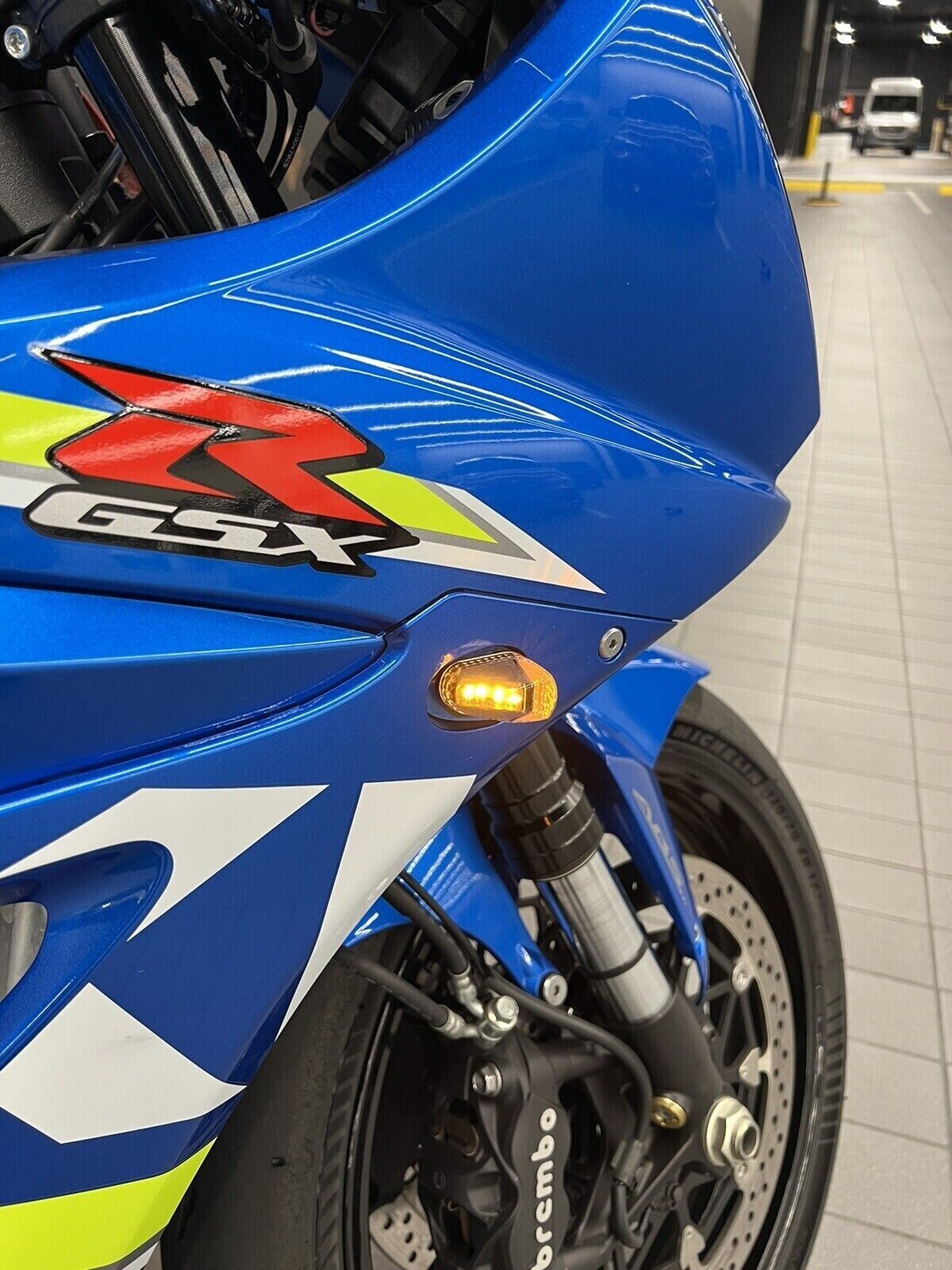 LED Turn Signals Suzuki 2017+ GSX-R1000 GSXR GSX-R 1000R L7 + Flush Mount