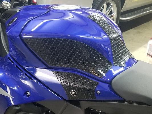 2020 + Yamaha R1 Eazi-Grip Evo Tank Grips Traction Pads - Black