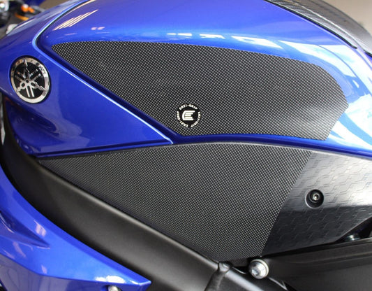 2017 + Yamaha R6 Eazi-Grip PRO Tank Traction Grip Pads YZF-R6 RACE - Black