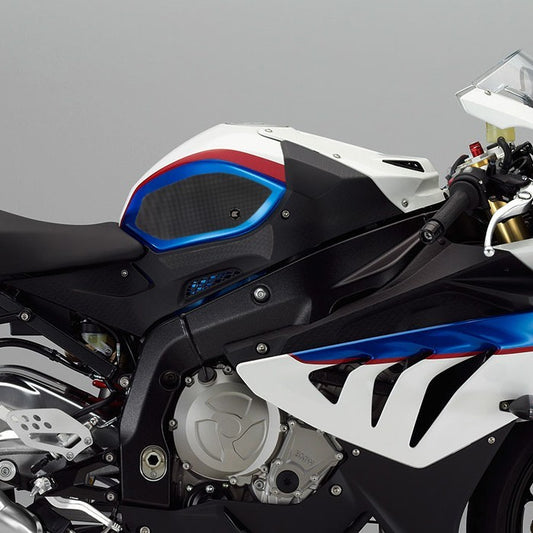 2009 - 2014 BMW S1000RR & HP4 - Eazi-Grip PRO Tank Grips Traction Pads - Black
