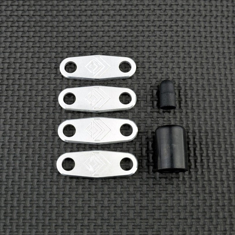 Suzuki 1993 - 1998 GSX-R1100 W SMOG Plates Block Off PAIR Valve Eliminator Kit