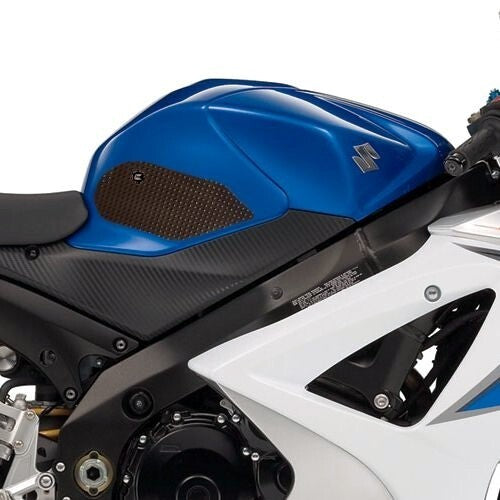 2007 2008 Suzuki GSX-R 1000 Eazi-Grip Evo Tank Traction Pads Suzuki GSXR K7 K8 - Black