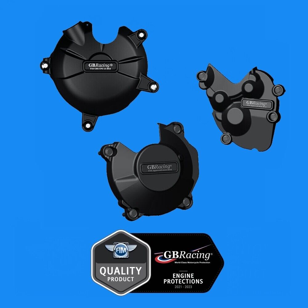 2013 + Kawasaki ZX6R 636 GB Racing Engine Cover Slider Protector Set ZX-6R ZX636