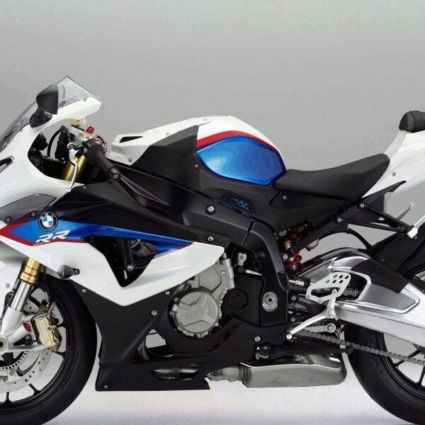 2009 - 2014 BMW S1000RR & HP4 - Eazi-Grip Evo Tank Traction Pads - Clear 4 Piece Set