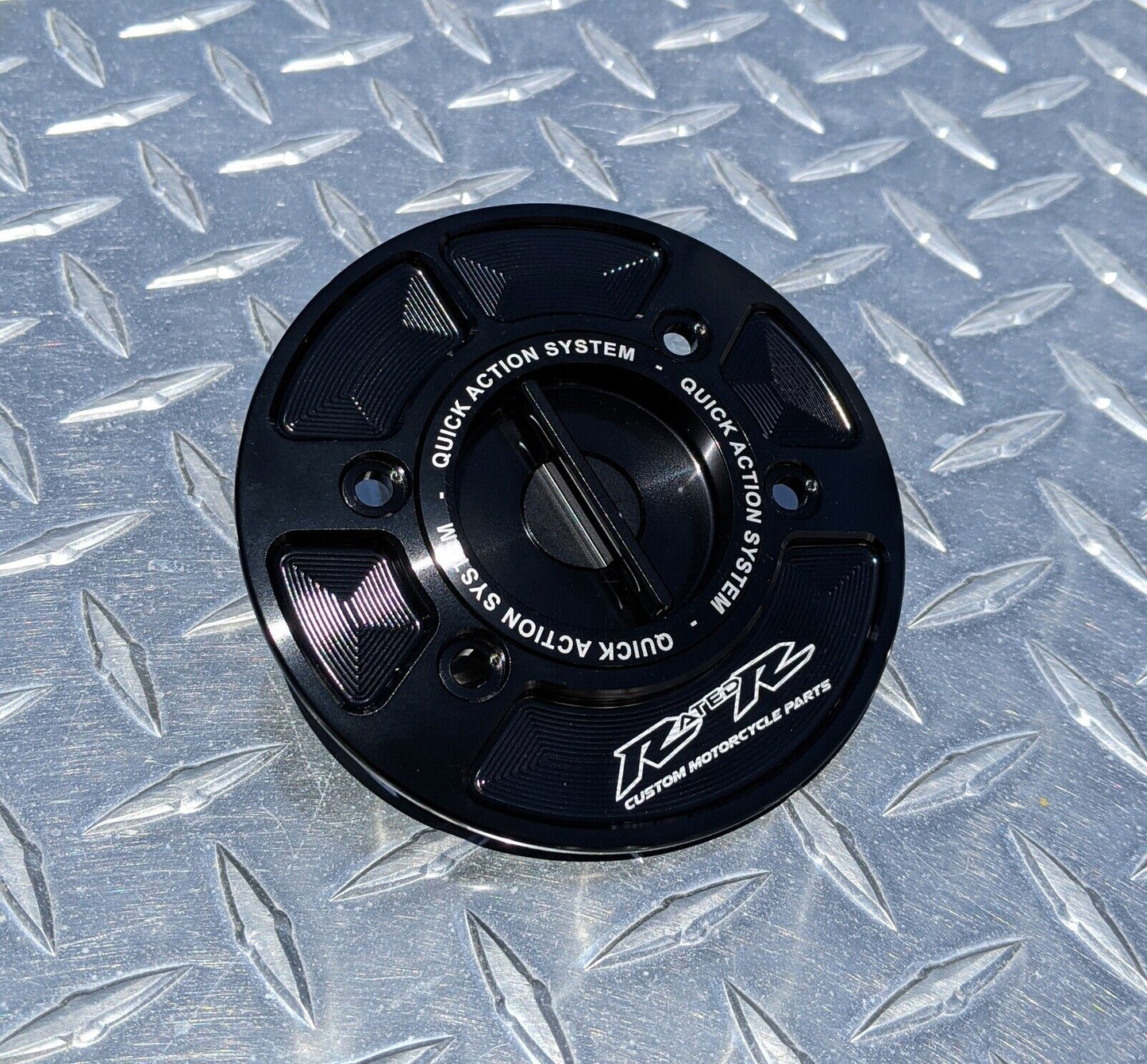 BMW Quick Release Fuel Gas Cap ~ S1000RR S1000R M1000RR M1000R HP4 R1200 K1600 F800 F700 R9T HP2 ~ Black