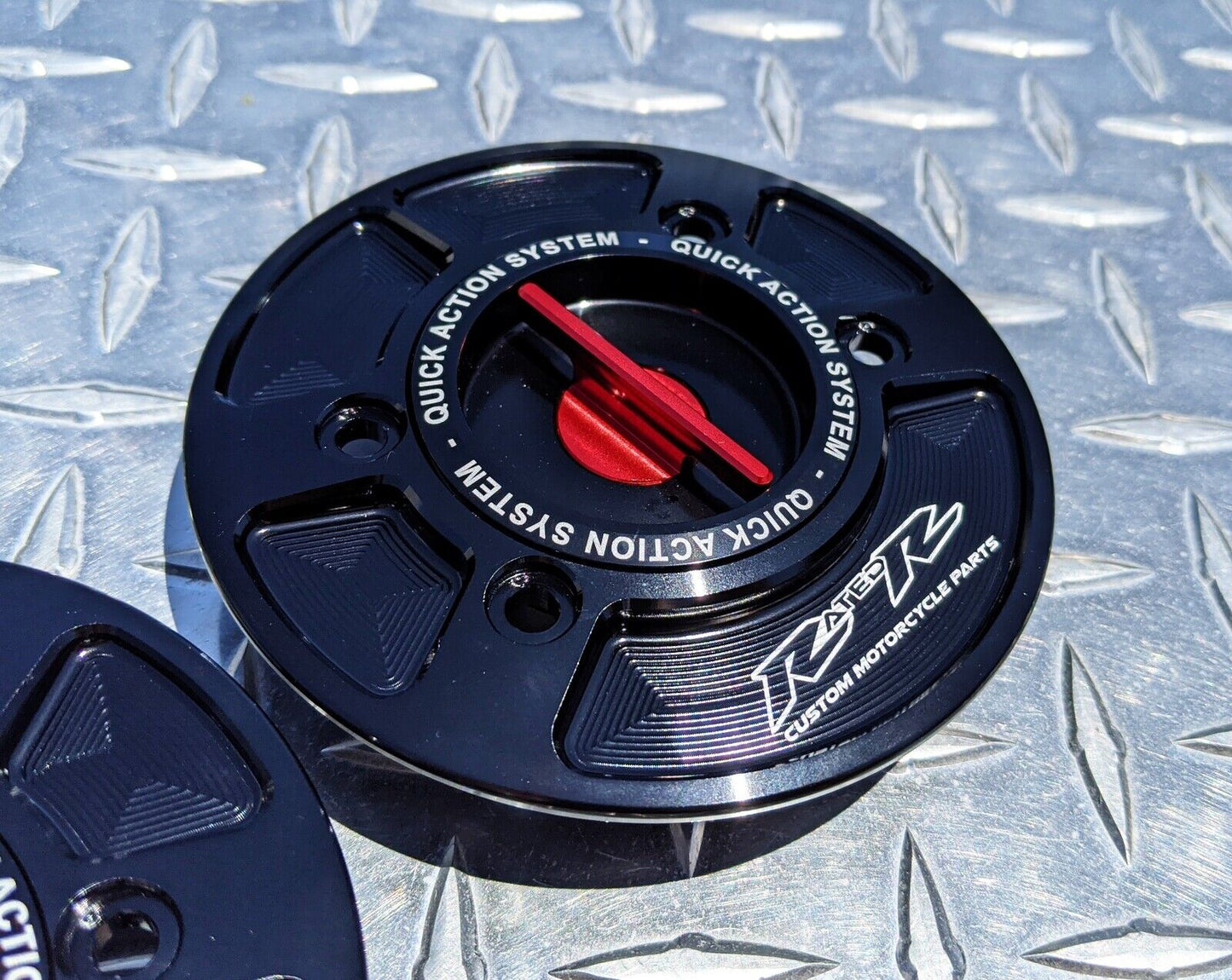 BMW Quick Release Fuel Gas Cap ~ S1000RR S1000R M1000RR M1000R HP4 R1200 K1600 F800 F700 R9T HP2 ~ Red