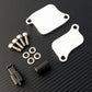 2006 - 2012 Triumph Daytona & Street Triple 675 675R SMOG Block-Off Plates AIS SAS Valve Delete Kit