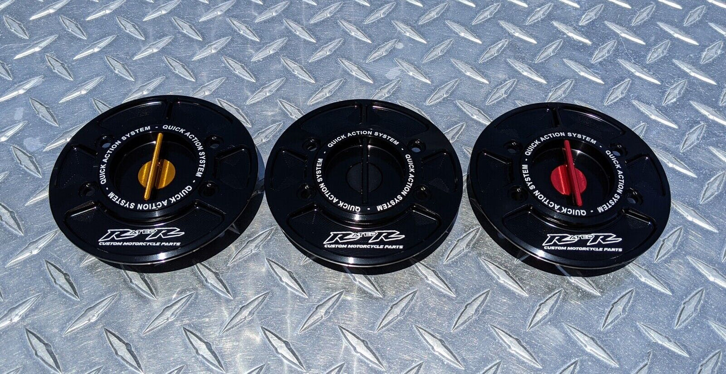 BMW Quick Release Fuel Gas Cap ~ S1000RR S1000R M1000RR M1000R HP4 R1200 K1600 F800 F700 R9T HP2 ~ Red