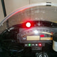 RED Raptor LED Shift Light R1 GSXR HAYABUSA 1400 ZX10R ZX12 ZX14R CBR RC51 VRod - Red