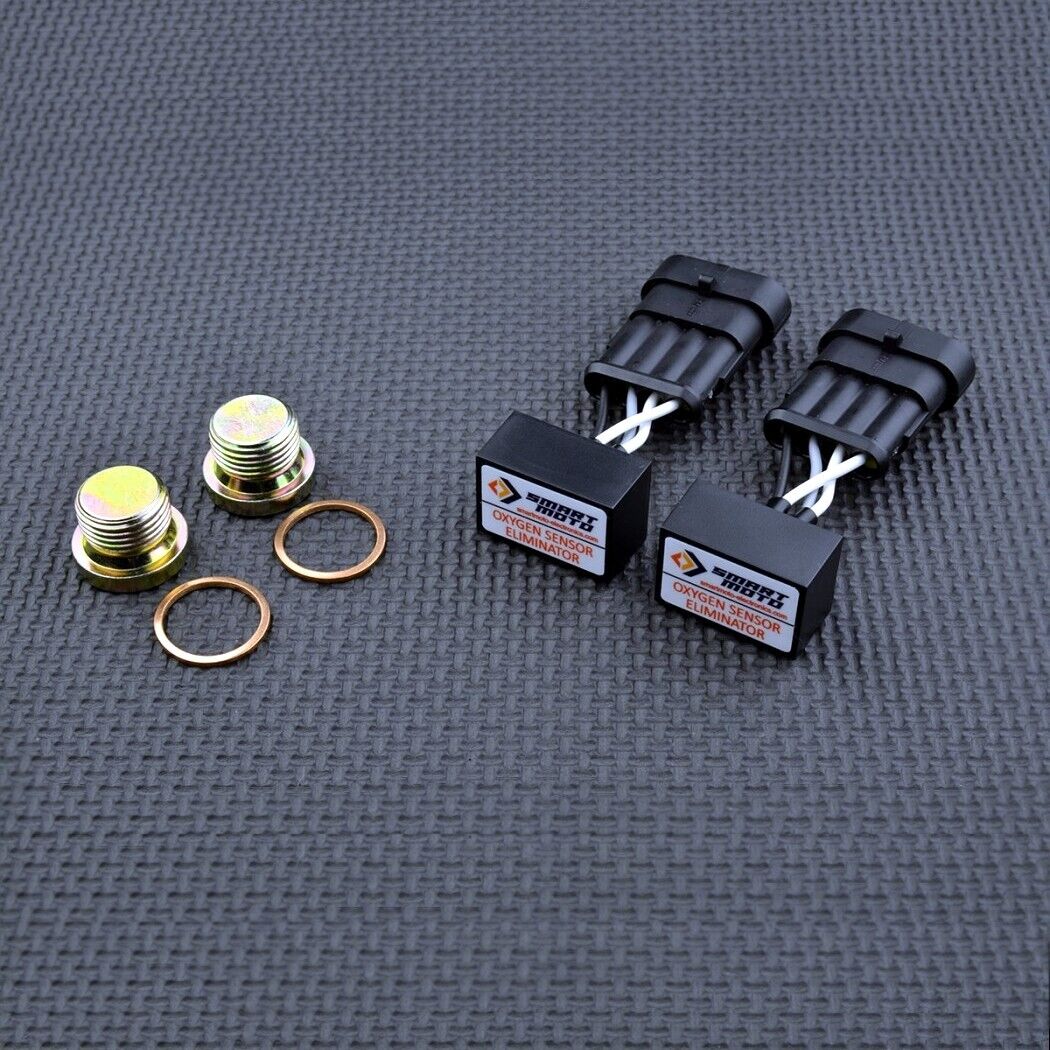 O2 Sensor Eliminator Kit - Moto Guzzi 2010 - 2017 Norge & Stelvio 1200