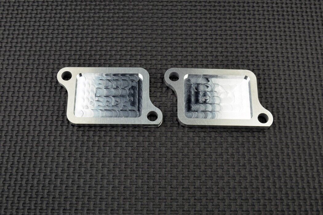 2011 - 2025 Kawasaki W800 SMOG Block Off Plates PAIR AIS SAS Valve Eliminator Kit