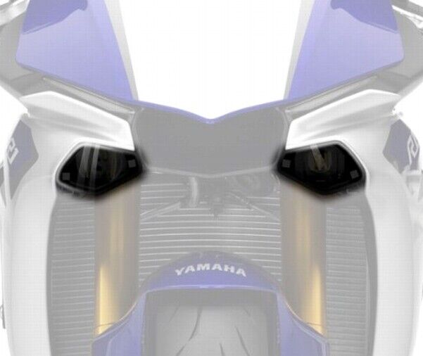 Yamaha 17-20 R6 Dark Tinted Headlight Covers / Protectors 2017 2018 2019 2020