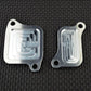 Triumph Street Triple 660 SMOG Block Off Kit Plates PAIR AIS SAS Valve Delete Kit