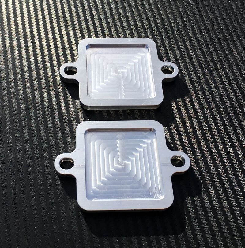 Kawasaki ZX-14 R SMOG Block Off Plates PAIR AIS SAS Valve Delete Kit ZX14 Ninja ZX14R