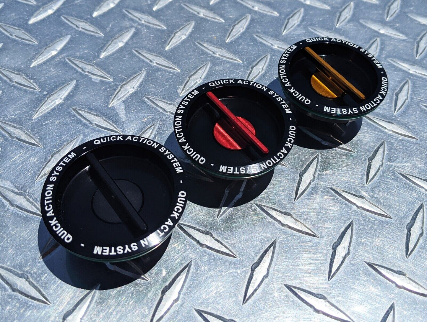 BMW Quick Release Fuel Gas Cap ~ S1000RR S1000R M1000RR M1000R HP4 HP2 R1200 K1600 F800 F700 R9T ~ Gold