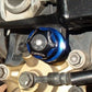 BLUE 6mm Swingarm Spools R1 R7 R6 R3 FZ1 FZ8 FZ9 MT09 MT10 RSV4 675 675R 821 959