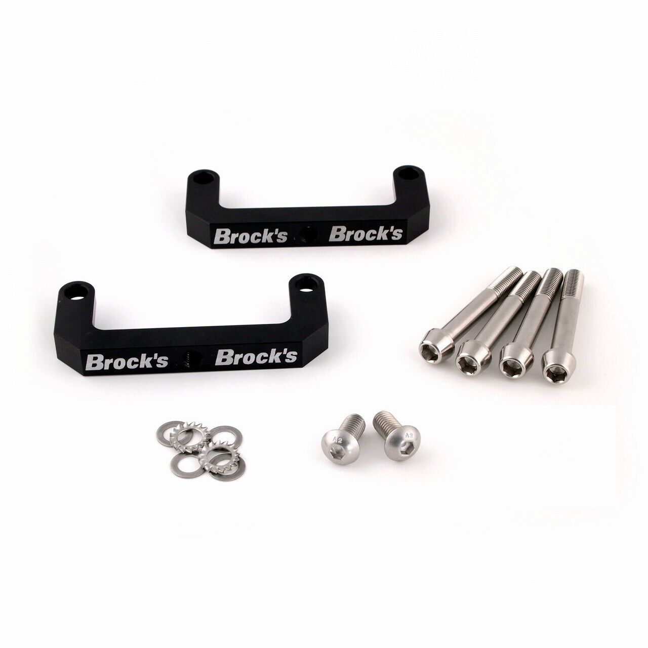 H2 ZH2 & ZX-14R SE Brock's Radial Caliper Lowering Strap Brackets H2R ZX14R ZX14