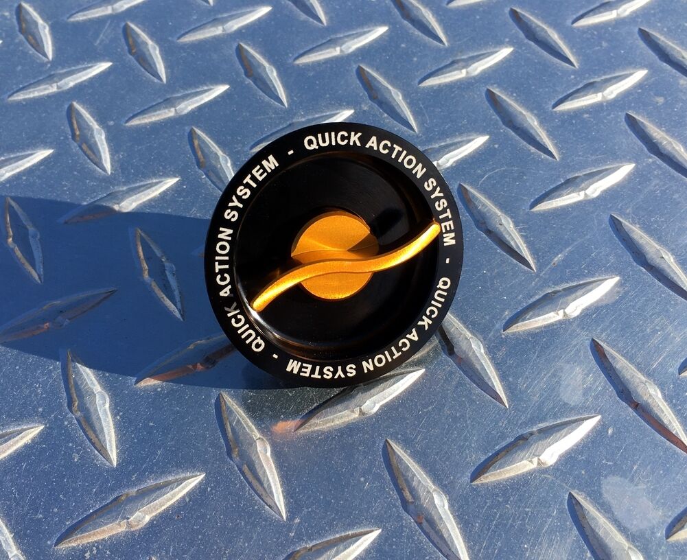 Honda Quick Release Fuel Gas Cap - CBR 600RR 900RR 1000RR CB1000R 954 RC51 VFR800 VTR 1100XX ~ Gold