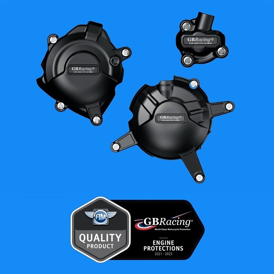 2015 - 2022 Yamaha R3 / MT-03 GB Racing Engine Case Cover Slider Set  MT03 FZ03
