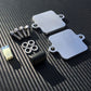 ALL 2004 + Yamaha R1 / R1M SMOG Block Off Plates PAIR SAS AIS Valve Eliminator Kit