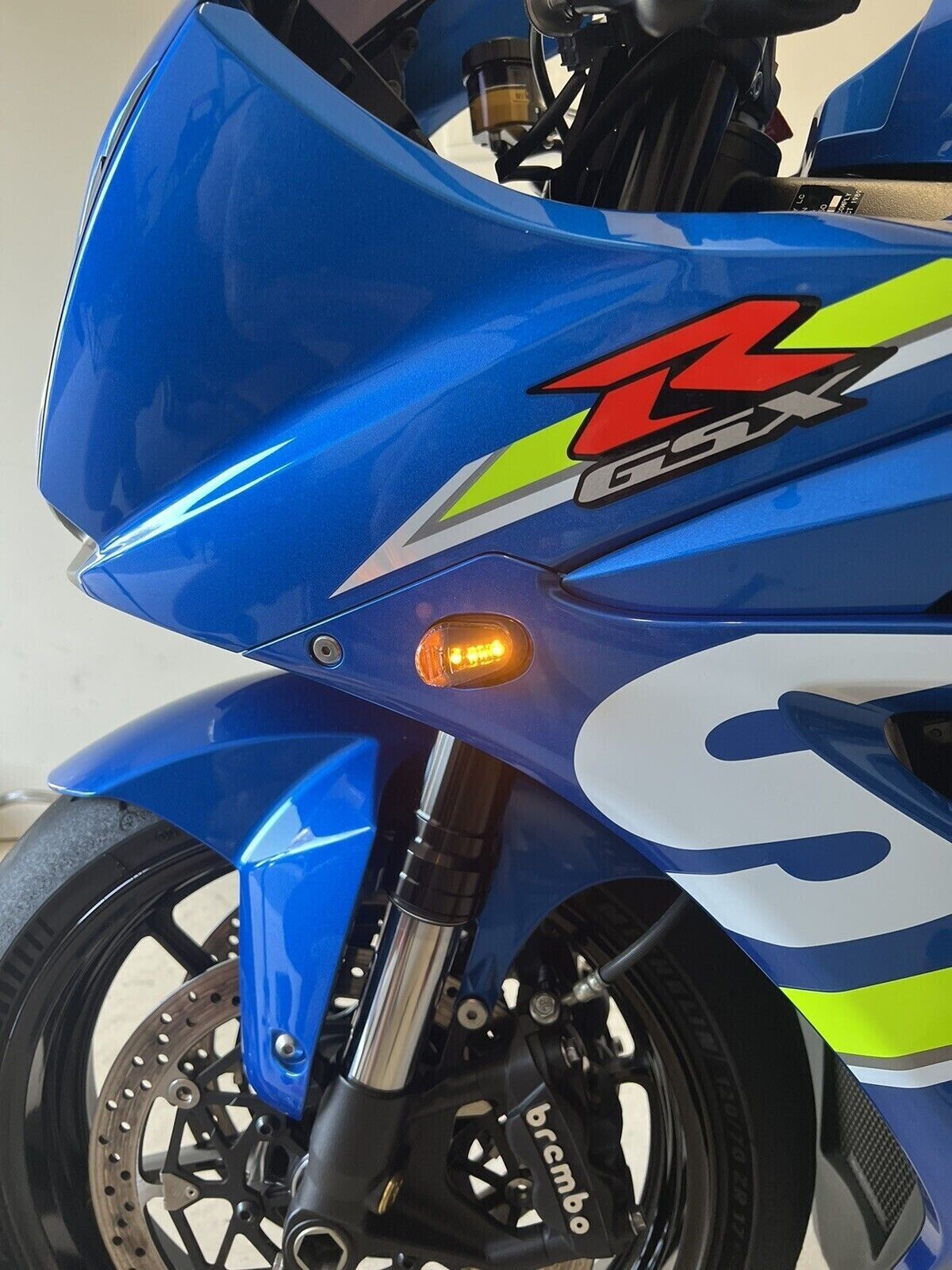 LED Turn Signals Suzuki 2017+ GSX-R1000 GSXR GSX-R 1000R L7 + Flush Mount