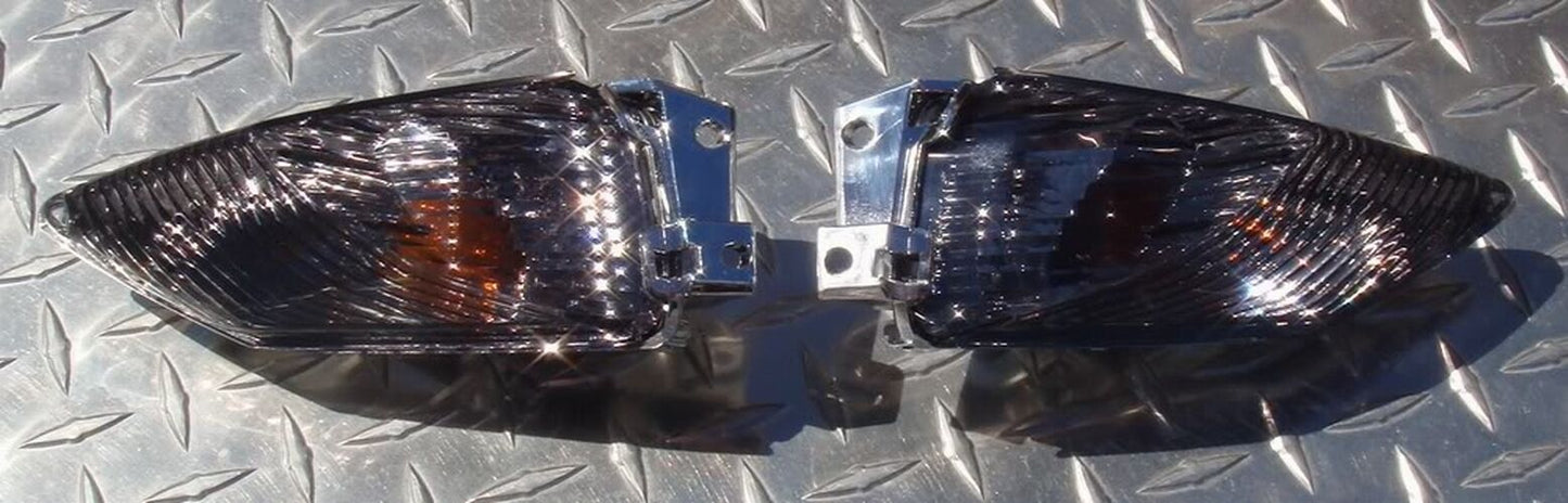 2011 + Suzuki GSX-R600 Smoked / Tinted REAR Turn Signal Lenses GSXR 600