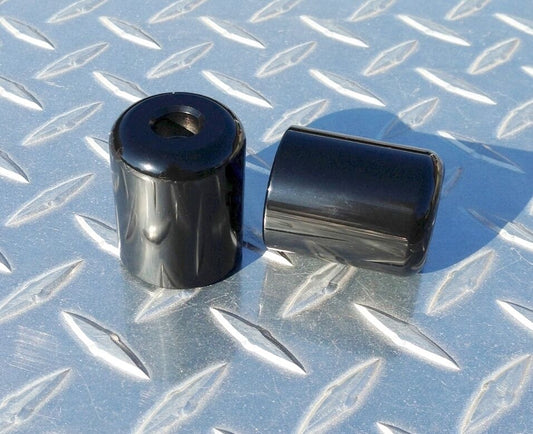 Black Weighted Bar Ends R1 R3 R6 R7 R9 MT09 CBR 600RR 1000RR DL1000 HAYABUSA SV650