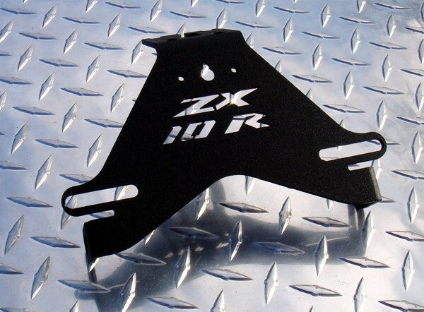 2008 2009 2010 Kawasaki ZX10R Logo LED Fender Eliminator / Tail Tidy / Bracket
