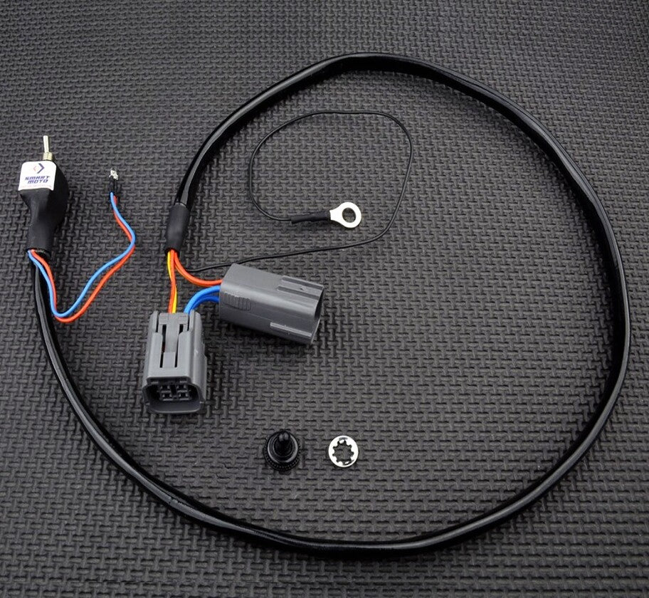 Manual Radiator Fan Switch Kawasaki Ninja 250 300 400 500 650 650R 1000 1100 SX