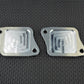 Suzuki GSX-R1000 K1 - K4 PAIR Block Off  Plates AIS Delete GSXR 1000 2001 - 2004