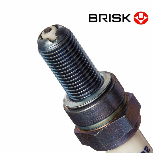 1 x BRISK COR12LGS Spark Plug For  2017 + Yamaha XMAX 300 CZD300-AN