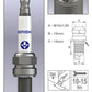 2 x BRISK AAOR10LGS Spark Plugs For Ducati Supersport 939 950 / S