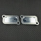 Honda VARADERO XLV1000 XLV125 PAIR Block Off Plates SAS AIS Delete Kit XLV 1000