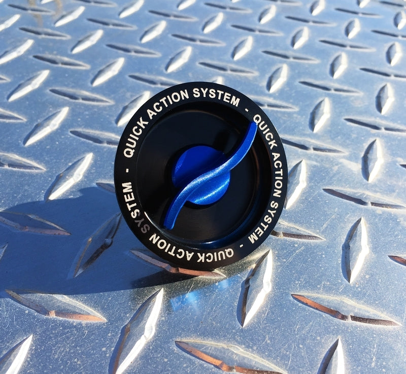 Blue Quick Fuel Gas Cap GSXR SV650 TL1000R TL SV Hayabusa GSF1200 GSX1400 RGV250