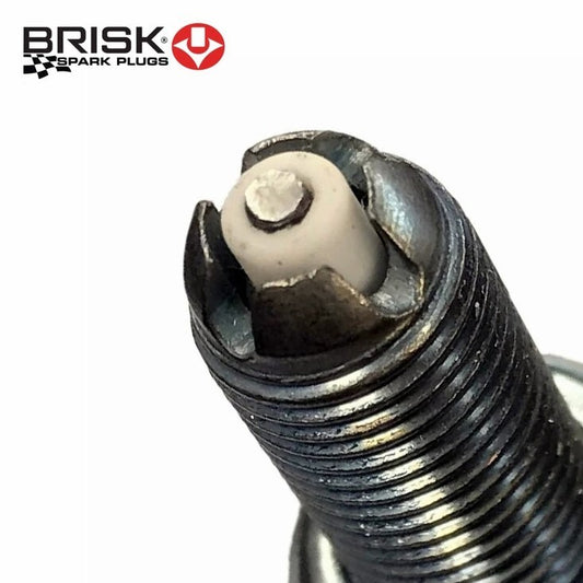 2 x BRISK AAOR10LGS Spark Plugs For Ducati Hyperstrada Hypermotard 796 821 939
