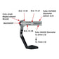 GBRacing Clutch Lever Guard / Protector Universal 14mm - 15mm ID Handlebars GB
