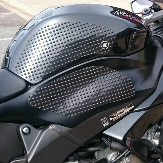 2019 + ZX6R 636 Eazi-Grip Evo Tank Grips Traction Pads ZX6 ZX-6R - Black