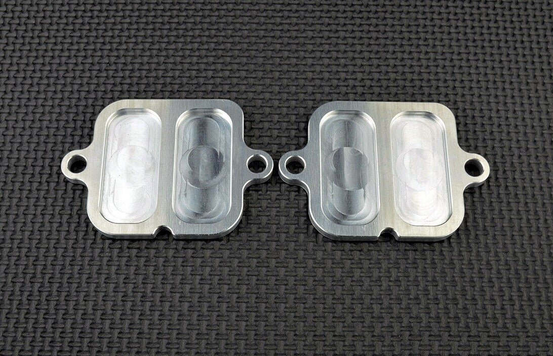 Honda VFR800 F VFR800X Crossrunner SMOG Block Off Plates PAIR AIS Eliminator VFR