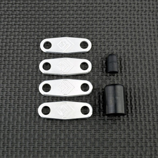 Suzuki 1999-2001 Hayabusa SMOG Block Off Plates PAIR Valve Eliminator Kit Gen 1