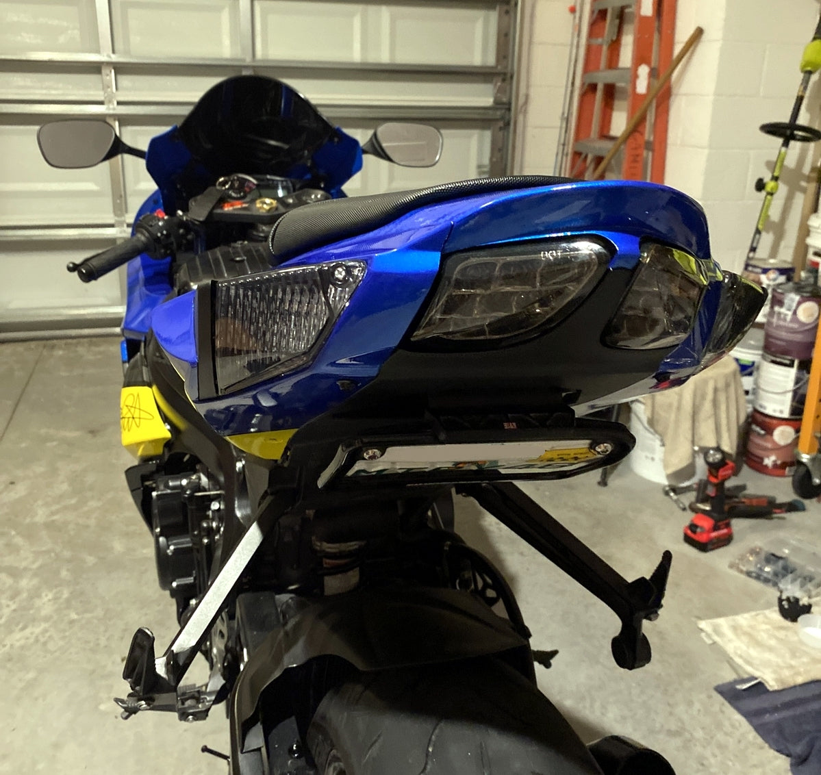 2009 - 2016 Suzuki GSX-R1000 Smoked / Tinted REAR Turn Signal Lenses GSXR 1000